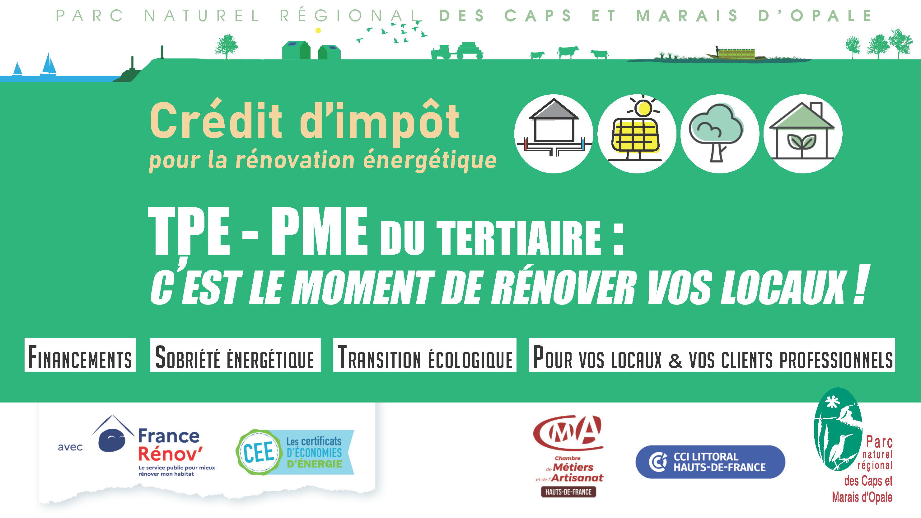 TPE-PME : aide à la rénovation énergétique de vos bâtiments, on vous